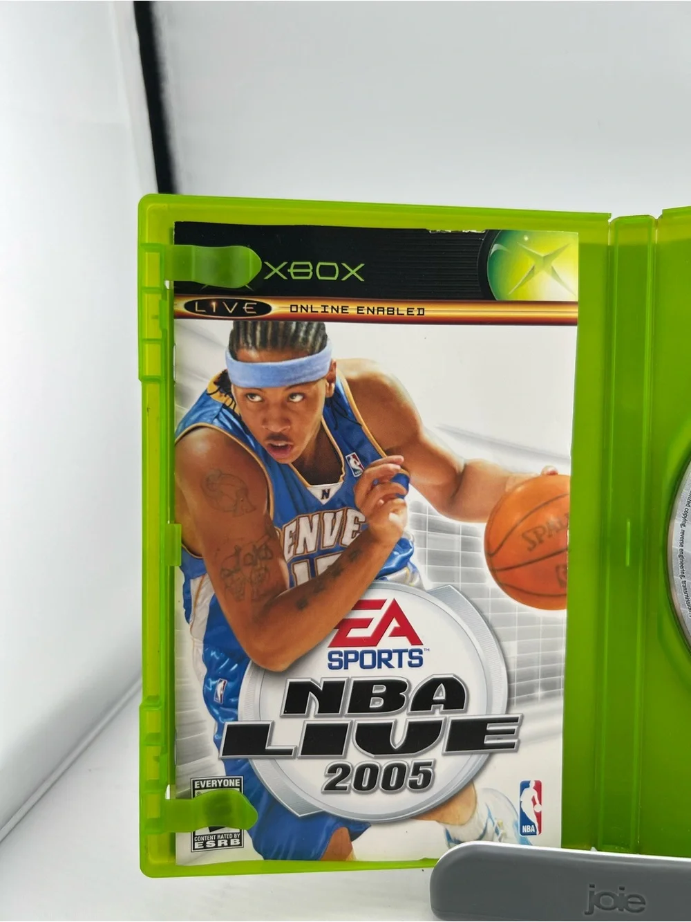 📀NBA Live 2005 Xbox Game - Green Case